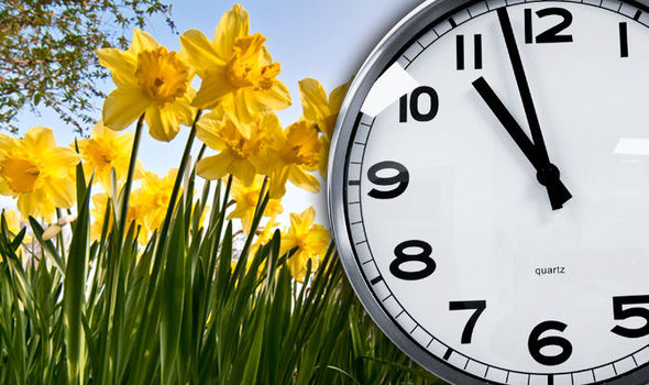 clocks change - please note that the clocks will change on the 31st March.