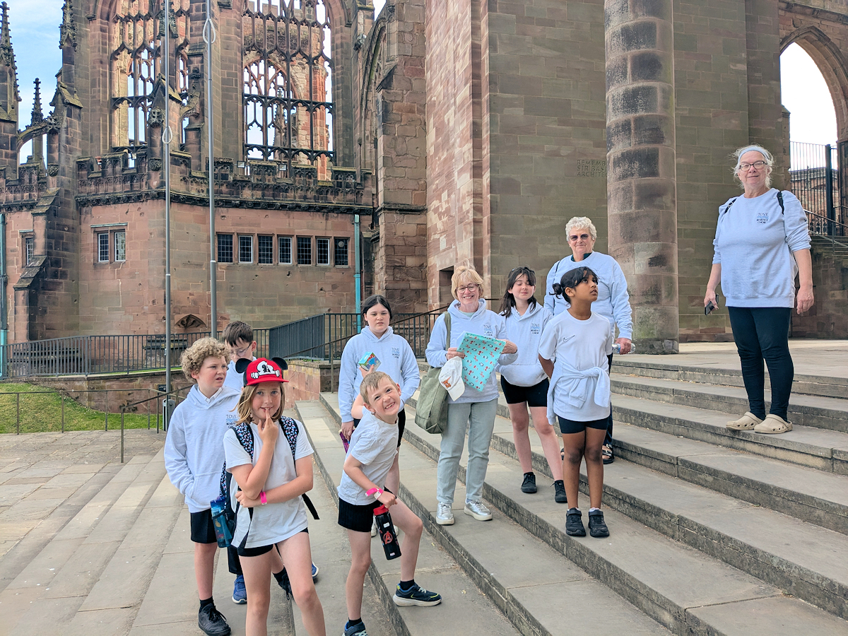 Our Voices Visit to Coventry Cathedral
