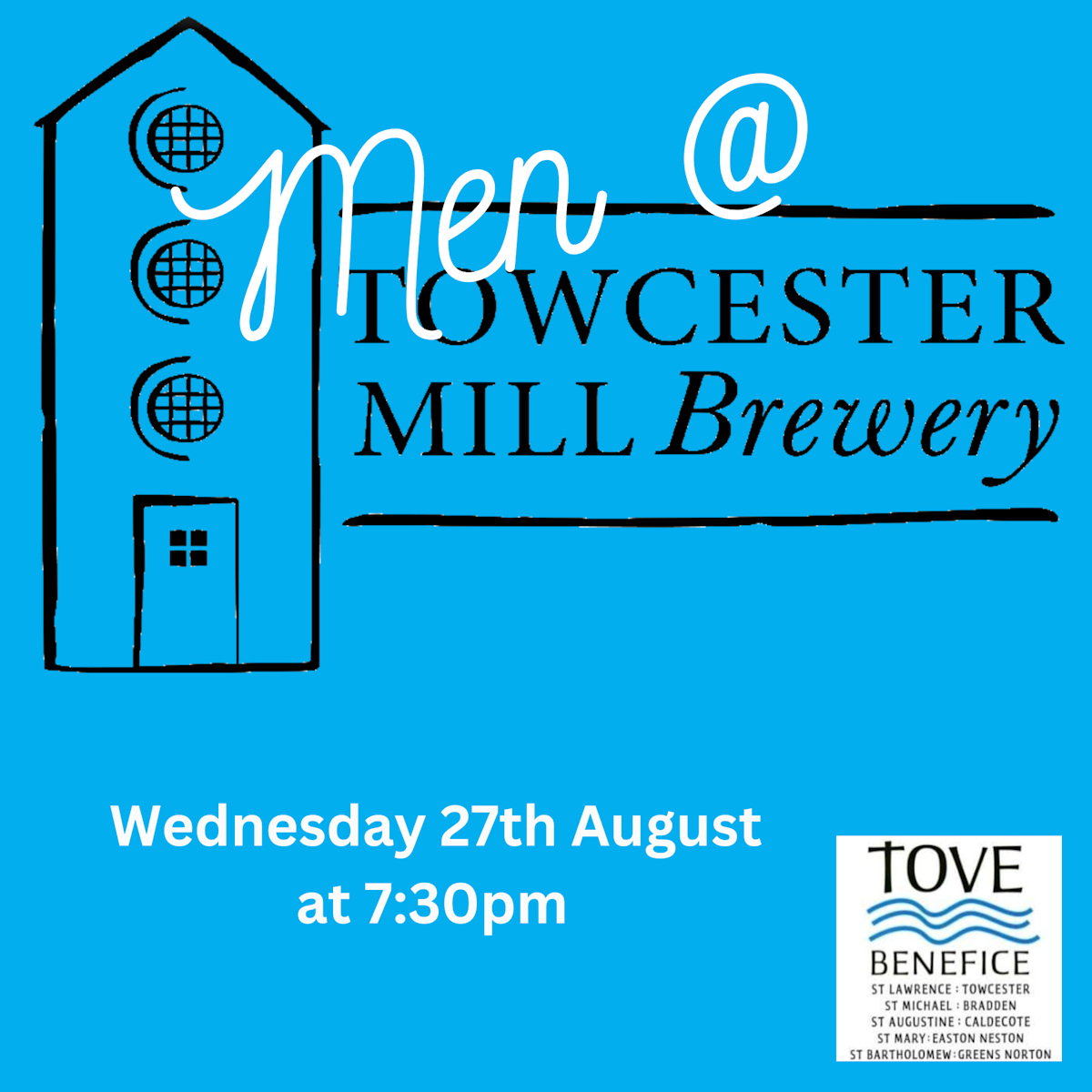 Men @ Towcester Mill Brewery