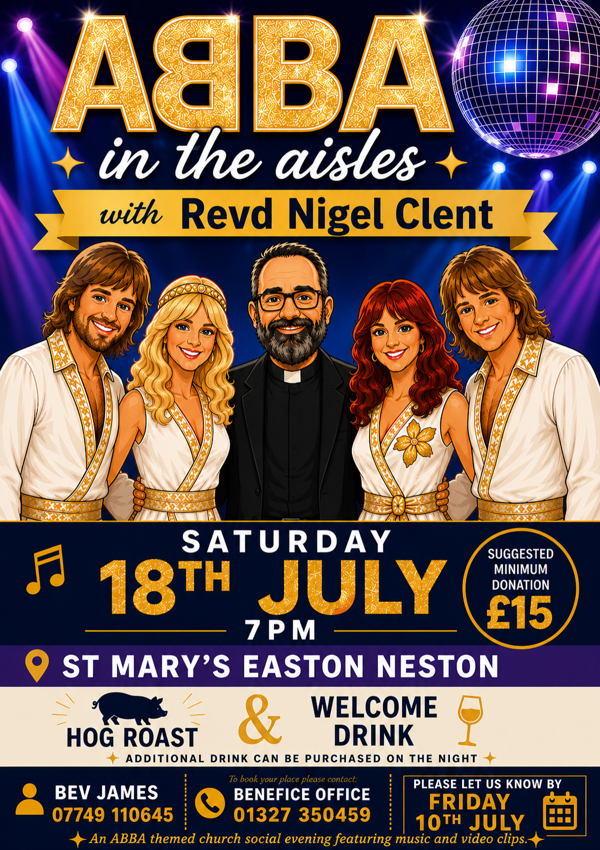 ABBA at St Mary's, Easton Neston