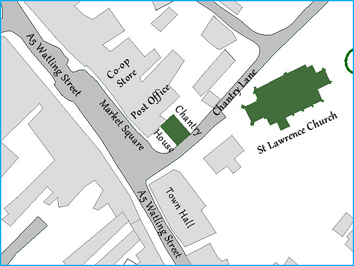 Chantry House Map