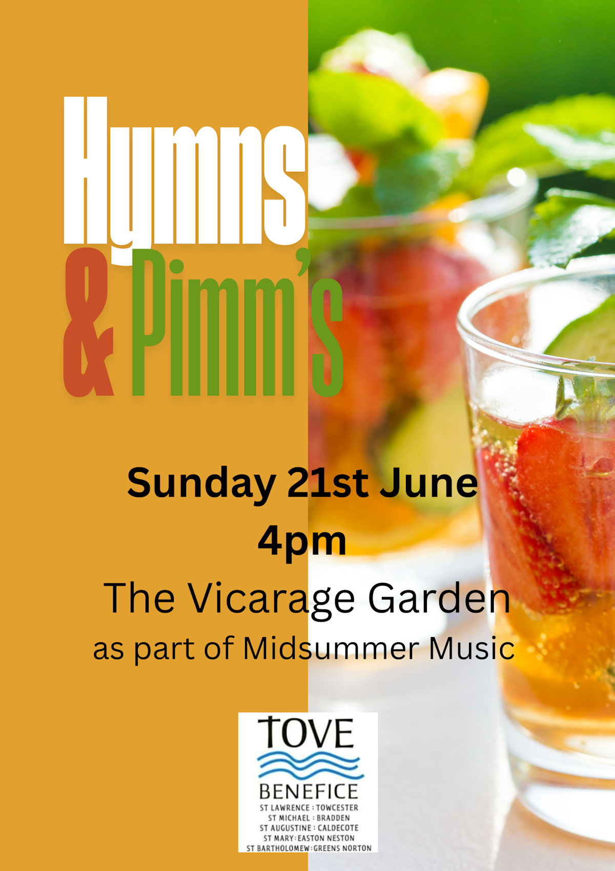 Hymns and Pimms