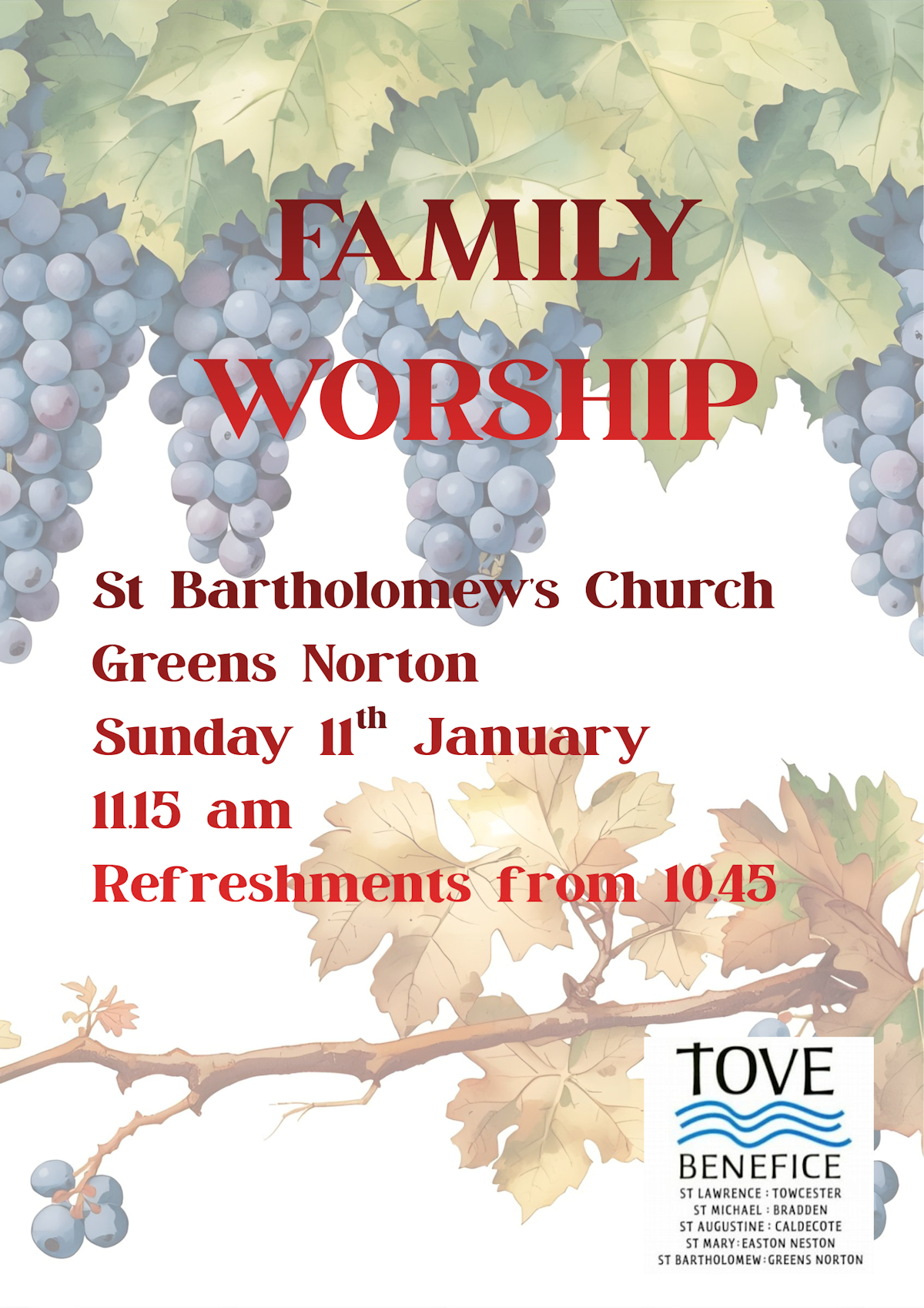 Family Worship at St Bartholomew's