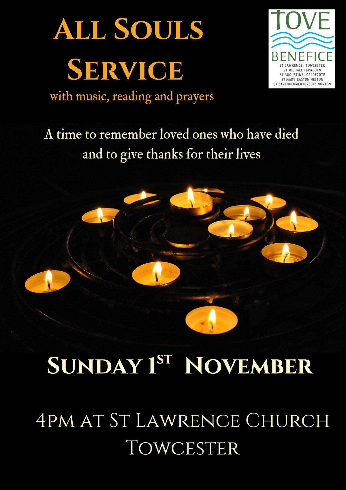 All Souls Service St Lawrence Towcesrer