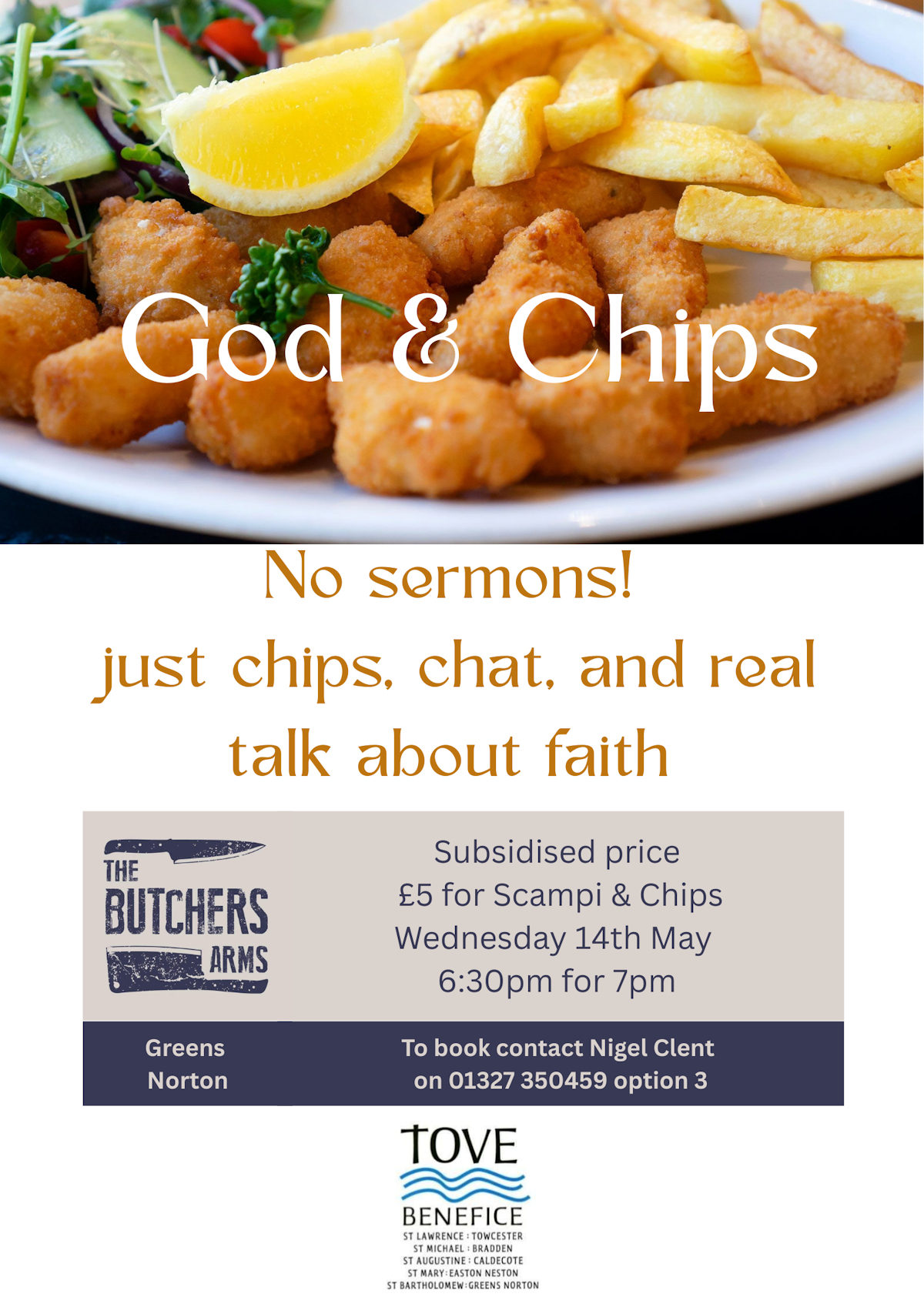 God & Chips in the Tove Benefice