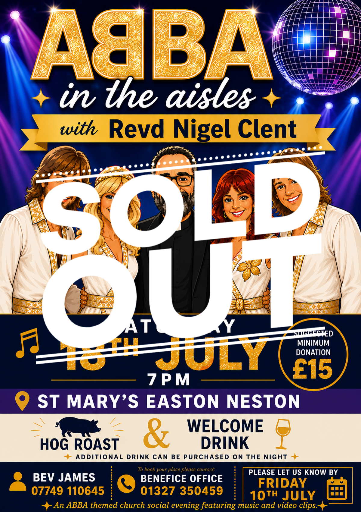 ABBA at St Mary's, Easton Neston
