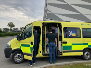 Ambulance Delivered to Ukraine - 7th June 2023
