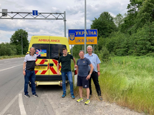 Ambulance Delivered to Ukraine - 7th June 2023